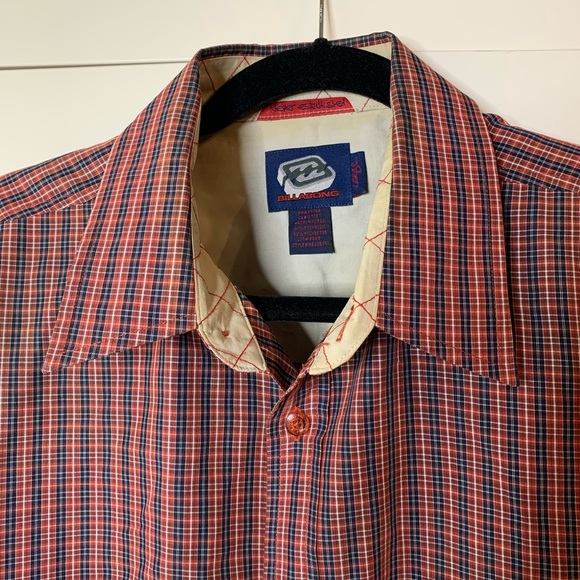 Men’s Billabong Plaid Camp Shirt - Picture 2 of 14